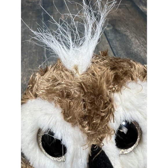 Small Brown Owl Plush! Galerie! Soft! Stuffed Animal! - Picture 2 of 7
